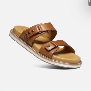 Keen Lana Leather Slide Sandals Women Size 10
